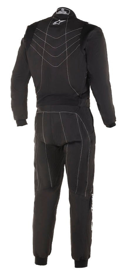 alpinestars-kmx-9-v3-kart-racing-suit-black/white_Rear_image