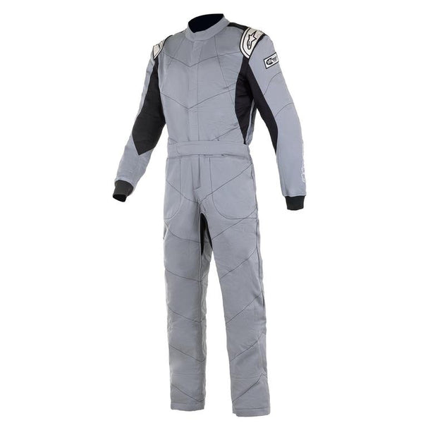 Alpinestars Knoxville v2 Fire Suit Grey / Black Front Image