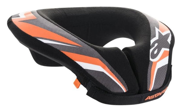 alpinestars-sequence-youth-neck-support-BLACK/ORANGE_BACK_IMAGE