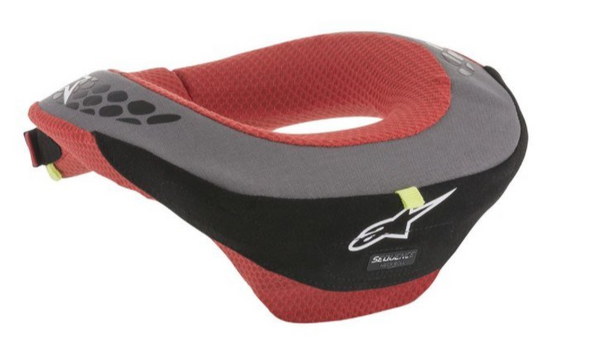 alpinestars-sequence-youth-neck-support-RED/GREY_BACK_IMAGE
