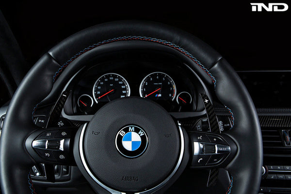 AutoTecknic f chassis dry carbon shift paddle set dct - iND Distribution