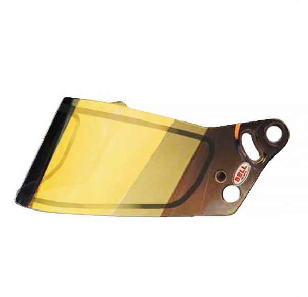 Bell SRV-8 gold mirror racing helmet shield