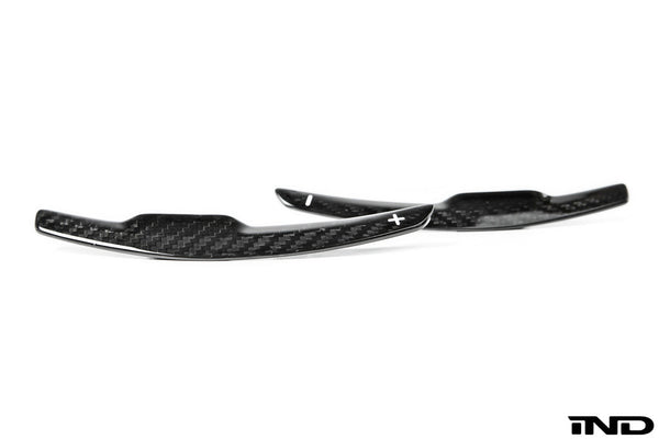 AutoTecknic f chassis dry carbon shift paddle set dct - iND Distribution