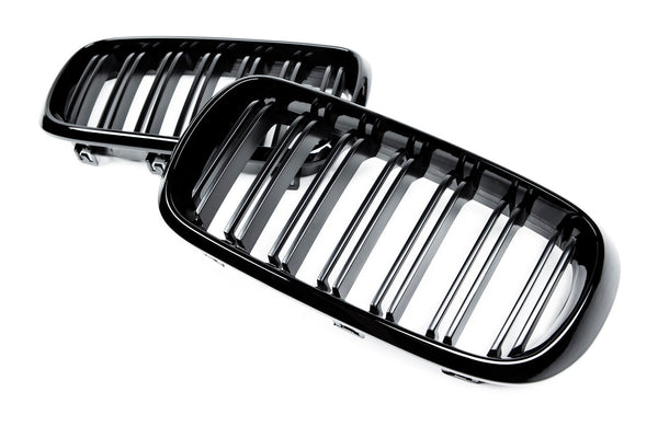AutoTecknic f15 x5 f16 x6 double slat front grille set - iND Distribution