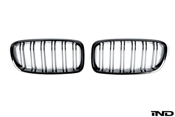 AutoTecknic f15 x5 f16 x6 double slat front grille set - iND Distribution