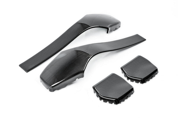AutoTecknic f80 m3 f82 m4 dry carbon seat back cover set - iND Distribution