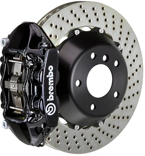 Brembo Brakes Front 332x32 Floating Rotors + Four Piston Calipers - Competition Motorsport