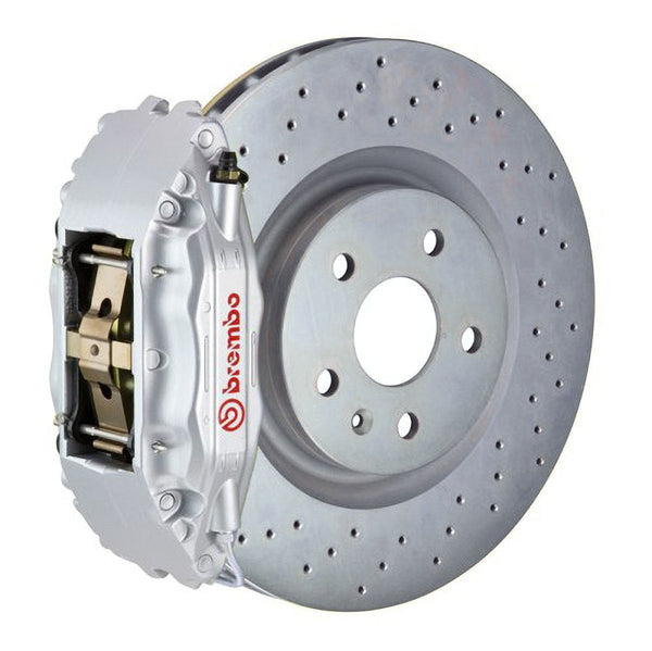 Brembo Front 332x32 One Piece Rotors + Four Piston Calipers - Competition Motorsport