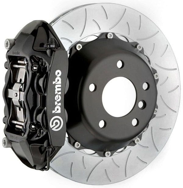 Brembo Rear 345x28 Rotors + Four Piston Calipers (Monobloc) - Competition Motorsport