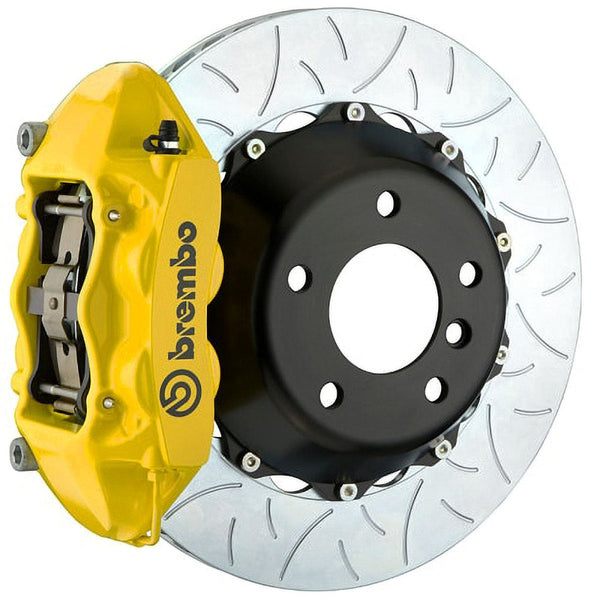 Brembo Rear 345x28 Rotors + Four Piston Calipers (Monobloc) - Competition Motorsport