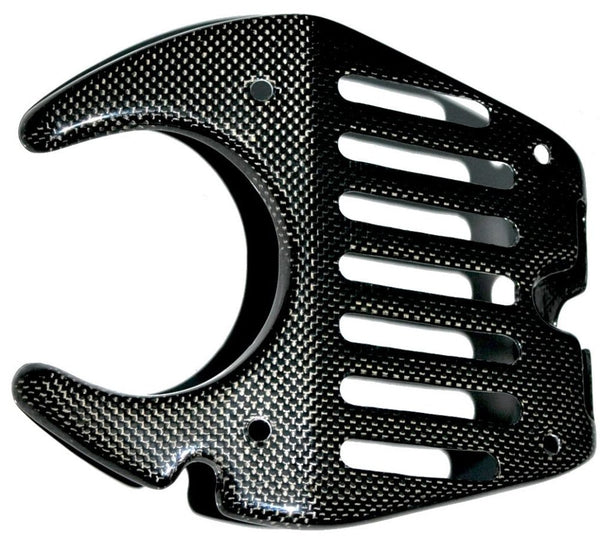 C3 Carbon Ferrari 458 Carbon Fiber Bonnet Latch Cover - Competition Motorsport