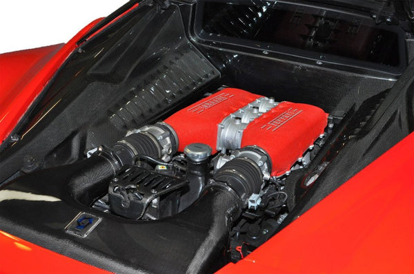 C3 Carbon Ferrari 458 Carbon Fiber Complete Engine Bay - Competition Motorsport