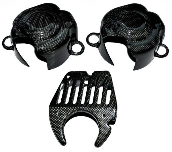 C3 Carbon Ferrari 458 Carbon Fiber Engine Trim - Competition Motorsport