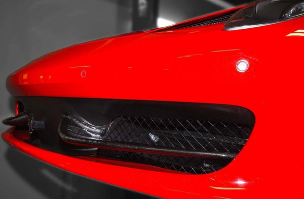 C3 Carbon Ferrari 458 Carbon Fiber Front Intake Winglets - Competition Motorsport