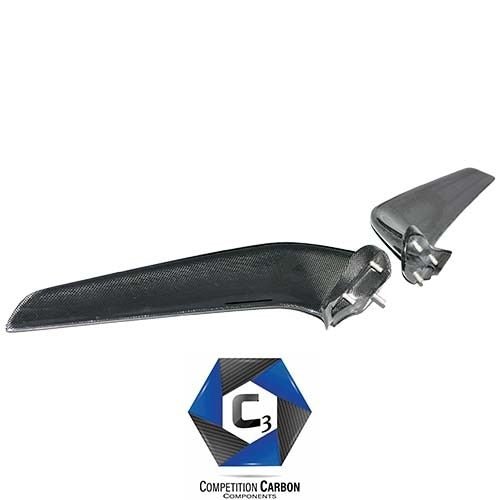 C3 Carbon Ferrari 458 Carbon Fiber Front Intake Winglets - Competition Motorsport