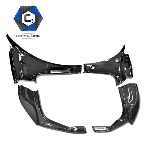 C3 Carbon Ferrari 458 Carbon Fiber Front Trunk Package - Competition Motorsport