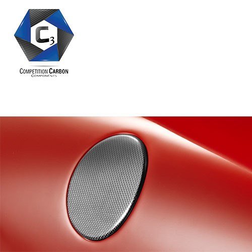 C3 Carbon Ferrari 458 Carbon Fiber Fuel Door - Competition Motorsport