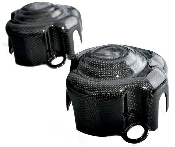 C3 Carbon Ferrari 458 Carbon Fiber Fuel Pump Covers - Competition Motorsport