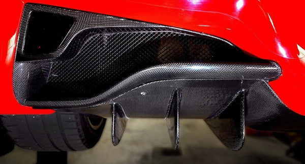 C3 Carbon Ferrari 458 Carbon Fiber Rear Diffuser - Competition Motorsport