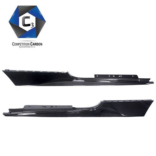 C3 Carbon Ferrari 458 Carbon Fiber Side Skirts - Competition Motorsport