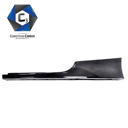 C3 Carbon Ferrari 458 Carbon Fiber Side Skirts - Competition Motorsport
