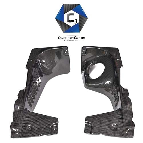 C3 Carbon Ferrari 458 Spider Engine Bay Trim Panels - ModMyEuro