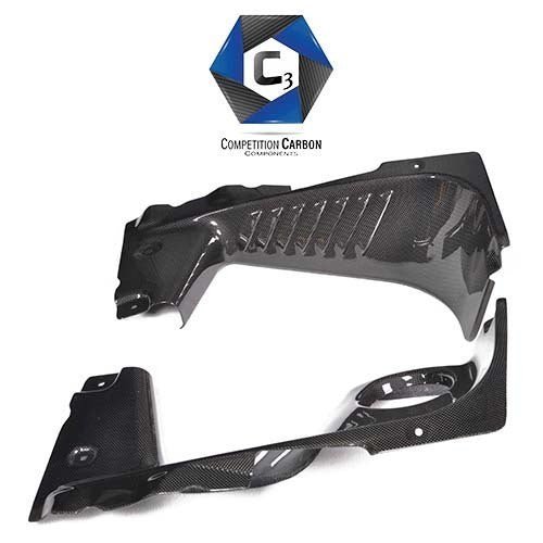 C3 Carbon Ferrari 458 Spider Engine Bay Trim Panels - ModMyEuro