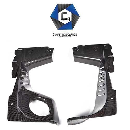 C3 Carbon Ferrari 458 Spider Engine Bay Trim Panels - ModMyEuro