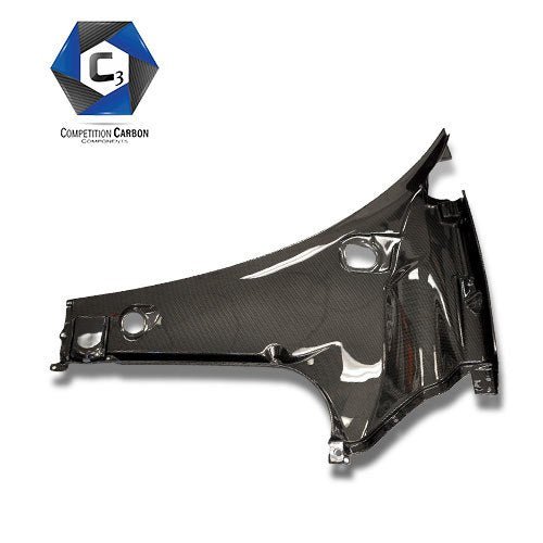 C3 Carbon Ferrari 488 GTB-Spider Carbon Fiber Front Trunk - Competition Motorsport