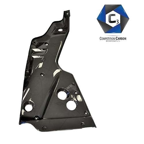 C3 Carbon Ferrari F12 Carbon Fiber Engine Bay Panels - Competition Motorsport