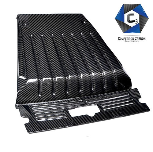 C3 Carbon Lamborghini Huracan LP610 Carbon Fiber Engine Cover - Competition Motorsport