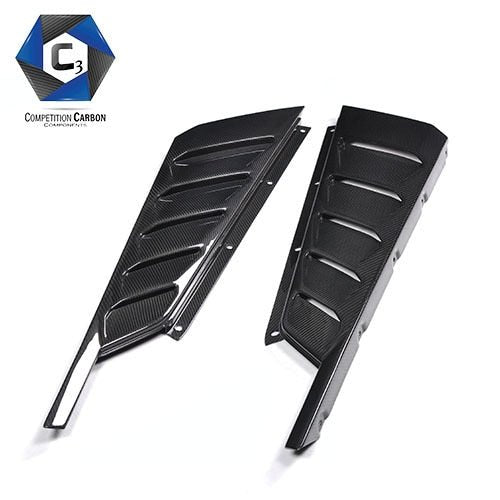 C3 Carbon Lamborghini Huracan LP610 Carbon Fiber Rear Vent Panels - Competition Motorsport