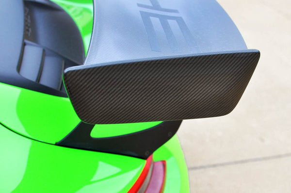C3 Carbon Porsche GT2 RS Style Wing End Plates for GT3 RS - Competition Motorsport