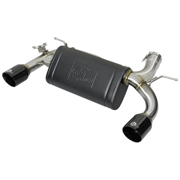 aFe MACHForce XP Exhausts Axle-Back 12-15 BMW 335i 3.0T (SS w/Black Tips) - ModMyEuro