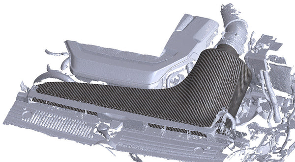 Forge Motorsport Carbon Fiber Intake Kit - VW Mk7, Mk7.5, Mk8, Audi 8V/Y S3