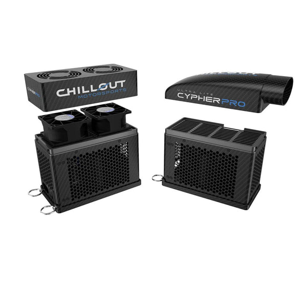 Chillout Cypher Pro Ultra-Lite Carbon Fiber Micro Cooler - Competition Motorsport