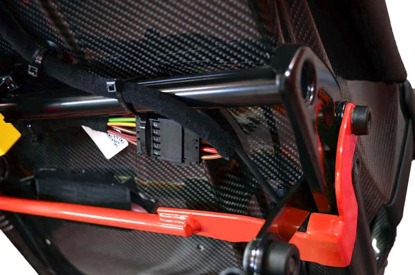 CMS Performance Sub Strap Mount for Porsche Carbon Bucket Seat - Competition Motorsports