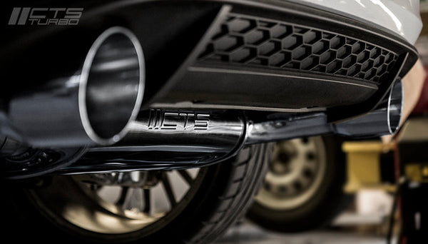 CTS Turbo Turbo-Back Exhaust With High-Flow Cat - VW MK7 GTI
