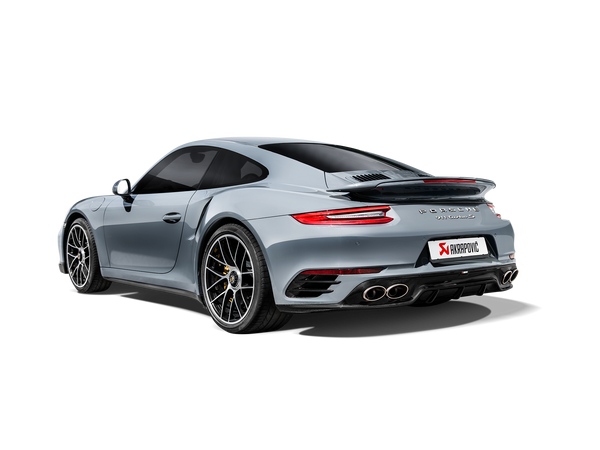 Akrapovic 16-19 Porsche 911 Turbo / Turbo S (991.2) Rear CA Diffuser Glossy w/o Tips - ModMyEuro