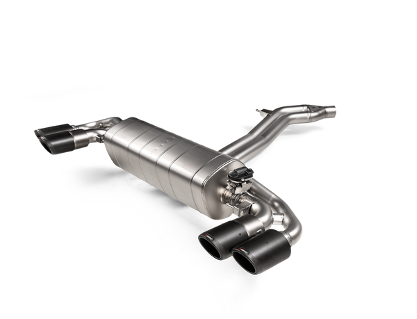 Akrapovic 2018+ Porsche Cayenne V6 (536) Evolution Line Cat Back (Titanium) w/Carbon Fiber Tips - ModMyEuro