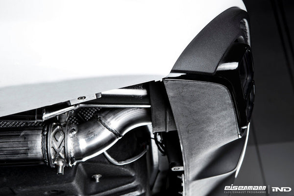 Eisenmann w205 c63 c63s performance exhaust with valve control - iND Distribution
