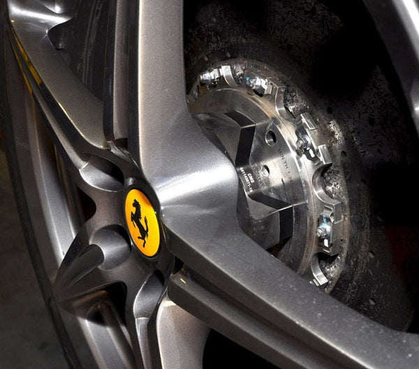 Ferrari 15mm Star Shaped 7075-T6 Wheel Spacers - Competition Motorsport