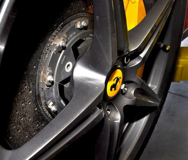 Ferrari 15mm Star Shaped 7075-T6 Wheel Spacers - Competition Motorsport