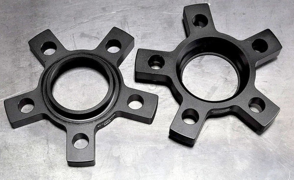 Ferrari 15mm Star Shaped 7075-T6 Wheel Spacers - Competition Motorsport