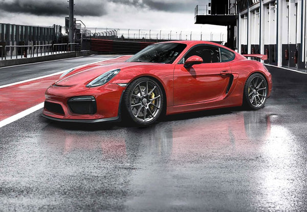 Forgeline Wheels Porsche 981 Cayman GT4 Track Package - Competition Motorsport