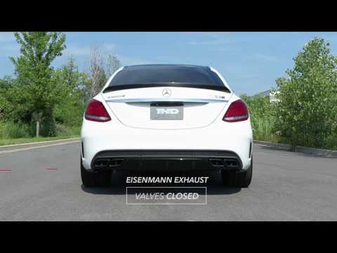 Eisenmann w205 c63 c63s performance exhaust with valve control - iND Distribution