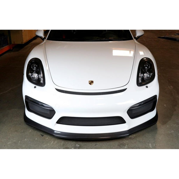 2015-2016 Porsche 981 Cayman GT4 Carbon Fiber Front Lip - ModMyEuro