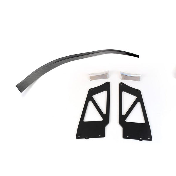 2015-2016 Porsche 981 Cayman GT4 Aluminum Factory Wing Extension Kit - ModMyEuro