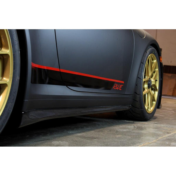 2013-2019 Porsche 991 GT3 Carbon Fiber Side Skirt Extensions - ModMyEuro
