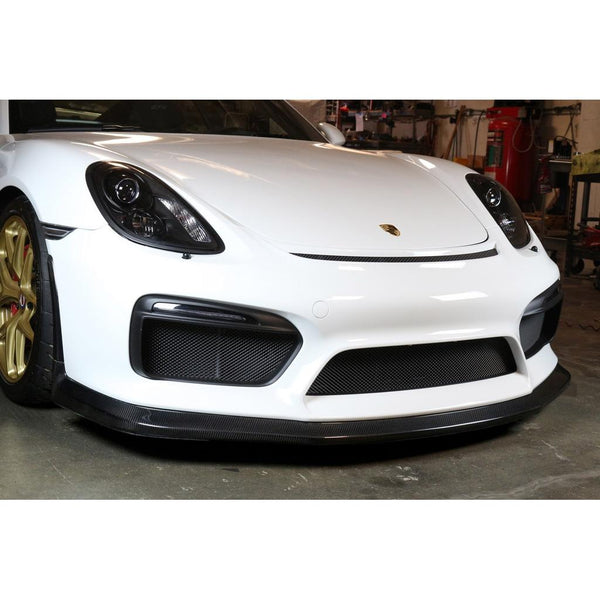 2015-2016 Porsche 981 Cayman GT4 Carbon Fiber Front Lip - ModMyEuro